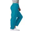 Adar Universal Scrubs for Women - Tapered Cargo Scrub Pants - 506 - Teal Blue - XXS view 3