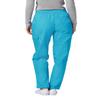 Adar Uniforms, Universal Scrubs for Women - Tapered Cargo Scrub Pants - 506 - Turquoise - S view 2