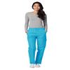 Adar Uniforms, Universal Scrubs for Women - Tapered Cargo Scrub Pants - 506 - Turquoise - S view 4