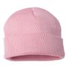 Sportsman - 12 Inch Solid Knit Beanie - SP12 - Pink view 1