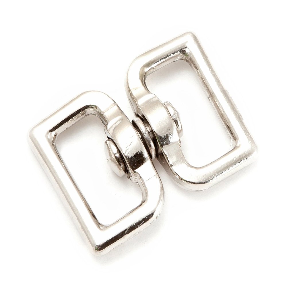 1" Double Strap Eye, Swivel Zinc (Bag of 10)