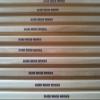 Burd Wood Works Hickory Lacrosse Attack Shaft view 2
