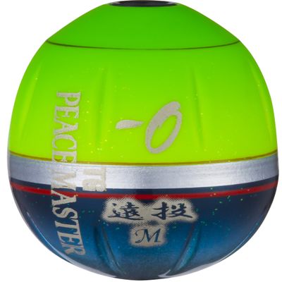 Duel G1323-PG Fukaseuki TG Peace Master, Long Casting, M 00, PG, Weight: 0.4 oz (11 g), Peace Green, Beach Fishing