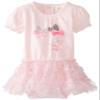Absorba Baby-Girls Newborn Bows Tutu Dress, Light Pink, 3-6 Months