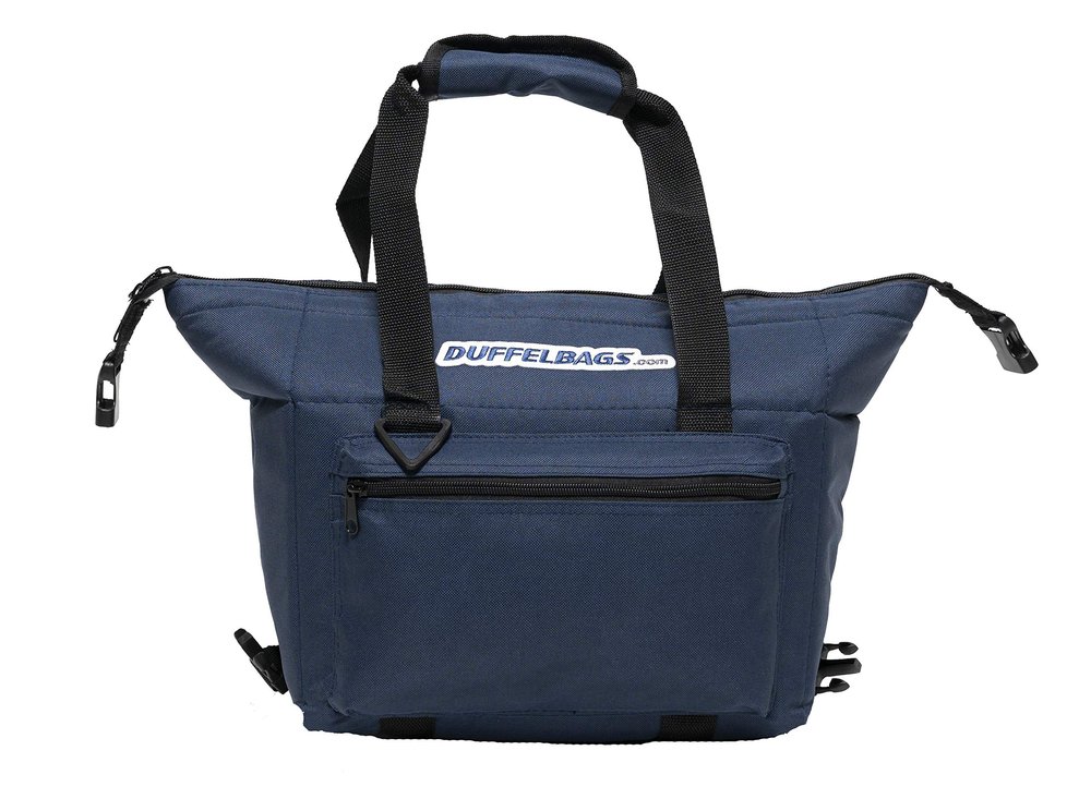 Monogrammed 6 can Soft-Sided Cooler (Navy)