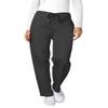 Adar Universal Unisex Scrubs - Drawstring Tapered Leg Scrub Pants - 504 - Purple - XL view 3