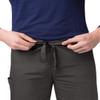 Adar Universal Unisex Scrubs - Drawstring Tapered Leg Scrub Pants - 504 - Pewter - S view 4