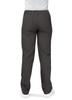 Adar Universal Unisex Scrubs - Drawstring Tapered Leg Scrub Pants - 504 - Pewter - L view 2