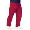 Adar Uniforms, Universal Unisex Scrubs - Drawstring Tapered Leg Scrub Pants - 504 - Red - XL view 1
