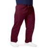 Adar Universal Unisex Scrubs - Drawstring Tapered Leg Scrub Pants - 504 - Burgundy - XXS view 1