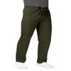 Adar Uniforms, Universal Unisex Scrubs - Drawstring Tapered Leg Scrub Pants - 504 - Olive - XS view 1