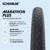 Schwalbe Unisex Adulto Marathon Plus Rigide Pneumatico per bicicletta, Nero, 26 x 1-5/8 Inch view 2