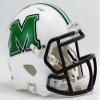 Sports Memorabilia Marshall Thundering Herd Riddell Speed Mini Football Helmet view 1
