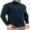 Utopia Wear Turtleneck Men Slim Fit UPF 50+ Lightweight Pullover Sweater Long Sleeves Top, XX-Large, Navy view 2