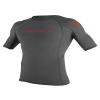 O'NEILL Unisex Child Youth Basic Skins Upf 50+ Short Sleeve Rash Guards, Graphite, 4 US view 1