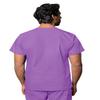 Adar Uniforms Universal Unisex Scrubs - V-Neck Tunic Top - 601 - Lavender - 2X view 2