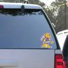 VictoryStore Western Illinois University - Window Decal (Set of 2) - Bulldog view 2