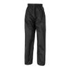 Result Core Kids/Childrens Big Boys StormDri Rain Over Trouser/Pants (3-4 Years) (Black) view 1