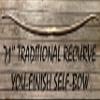 45lb 71" You-Finish Traditional Hickory Recurve! Hunting Bow! Custom Wood Archery! view 1