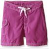 Kanu Surf Big Girls Sassy UPF 50+ Quick Dry Beach Coverup Boardshort, Sassy Purple Solid, Large (12/14) view 1