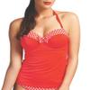 Freya Tootsie Underwire Bandeau Tankini Swim Top (AS3605) 30D/Black view 1
