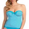 Freya Tootsie Underwire Bandeau Tankini Swim Top (AS3605) 32E/Black view 3