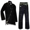 Ring To Cage ULTIMA Brazilian Jiu Jitsu Gi with 2 Pairs of Pants White, Blue or Black (Black, A1) view 1