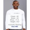 O'Neill Mens Basic Skins Long Sleeve Sun Shirt, UPF 50+ Sun and Rash Protection for Surfing and All Outdoor Activities, White, Small view 2