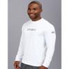 O'Neill Mens Basic Skins Long Sleeve Sun Shirt, UPF 50+ Sun and Rash Protection for Surfing and All Outdoor Activities, White, Small view 3