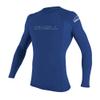 O'Neill Wetsuits mens Basic Skins 50+ L/S Rash Guards, Pacific, Large view 4