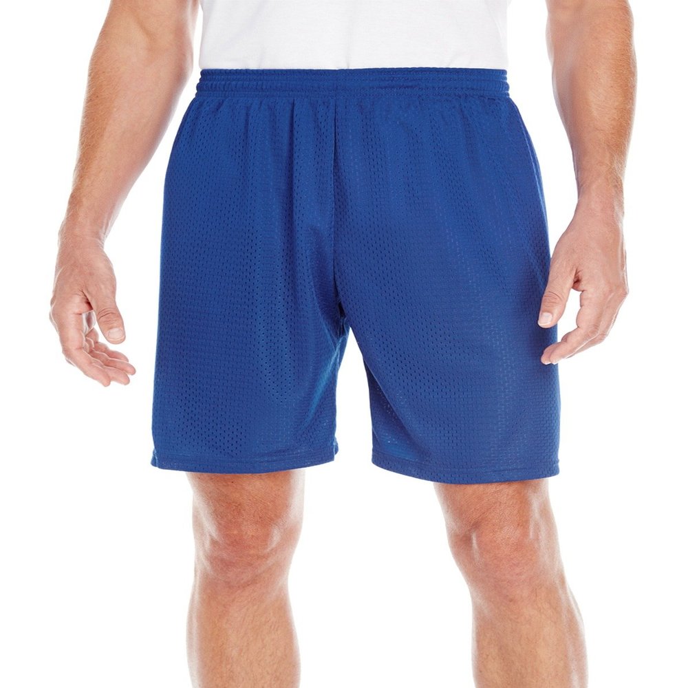 C2 Sport 5109 Adult Mesh & Tricot 9 in. Shorts - Royal, 2XL
