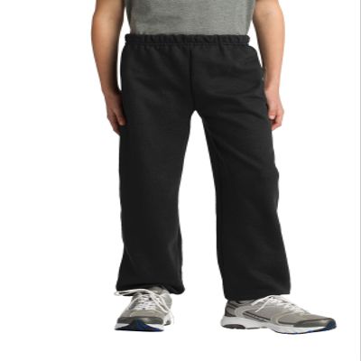 Gildan Heavy Blend Youth 8 oz., 50/50 Sweatpants - Black - XL