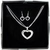 DDI 1225703 Heart plus Soul Necklace and Earring Set Case Of 36 view 1