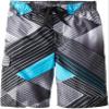 Kanu Surf Boys' Reflection Quick Dry UPF 50+ Beach Swim Trunk, YOLO Black, 8 view 1