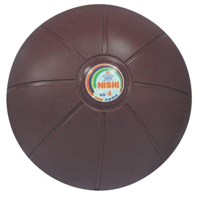 Nishi Sports NT5884C Nemo Medicine Ball, 8.8 lbs (4 kg)