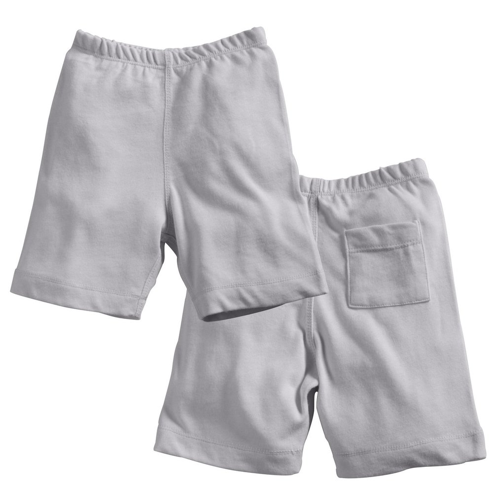 Babysoy Baby Soft Shorts, Cloud, 3-6 Months