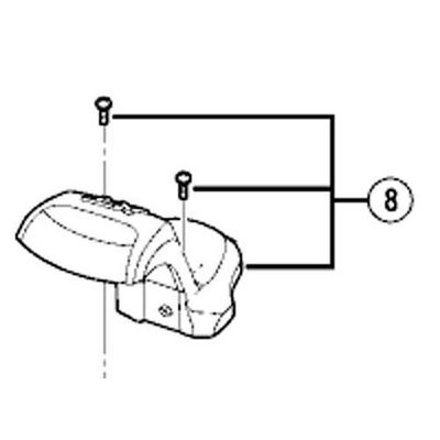 SHIMANO Spare Part SLT780 LH Indicator Unit
