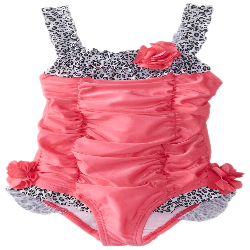 Disney Absorba Baby Girls' Swim Suit, Pink, 24 Months