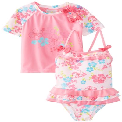 Disney Absorba Baby Girls' Swim Set, Pink, 24 Months