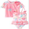 Disney Absorba Baby Girls' Swim Set, Pink, 24 Months view 1