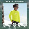 Kanu Surf Boy's Platinum Long-Sleeve Rashguard, Yellow, Large (12) view 2