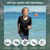 Kanu Surf Boys' Short Sleeve UPF 50+ Rashguard Swim Shirt, Solid Black, X-Small (6) view 2