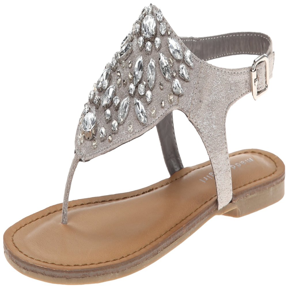 Madden Girl Women's Saadie, Pewter, 7 M US