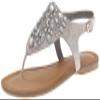 Madden Girl Women's Saadie, Pewter, 7 M US view 1