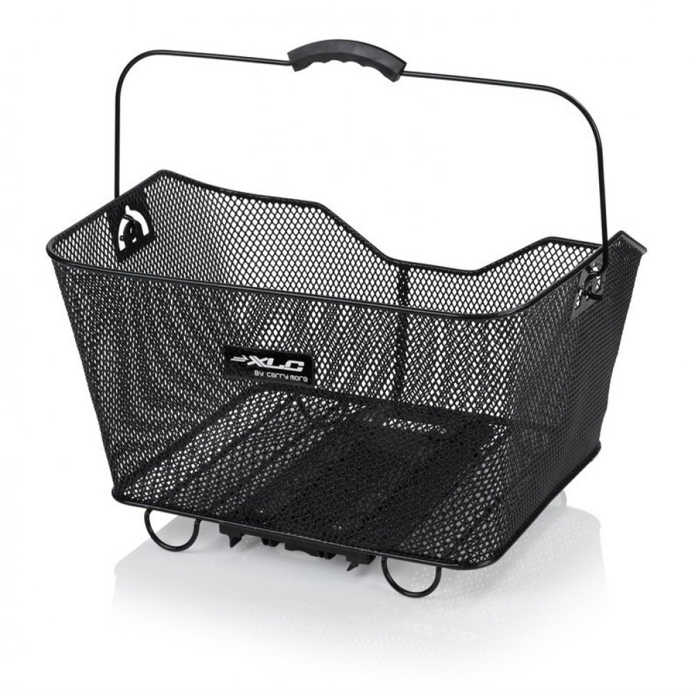 XLC Unisex Adult BA-B04 Basket Carry More, Black, 324 x 215 x 415