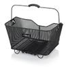 XLC Unisex  Adult BA-B04 Basket Carry More, Black, 324 x 215 x 415 view 1