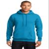 Port & Company Men's Comfort Perfect Hooded Long Sleeve Sweatshirt,XX-Large,Neon Blue