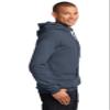 Port & Company Men's Comfort Perfect Hooded Long Sleeve Sweatshirt,XX-Large,Steel Blue view 2