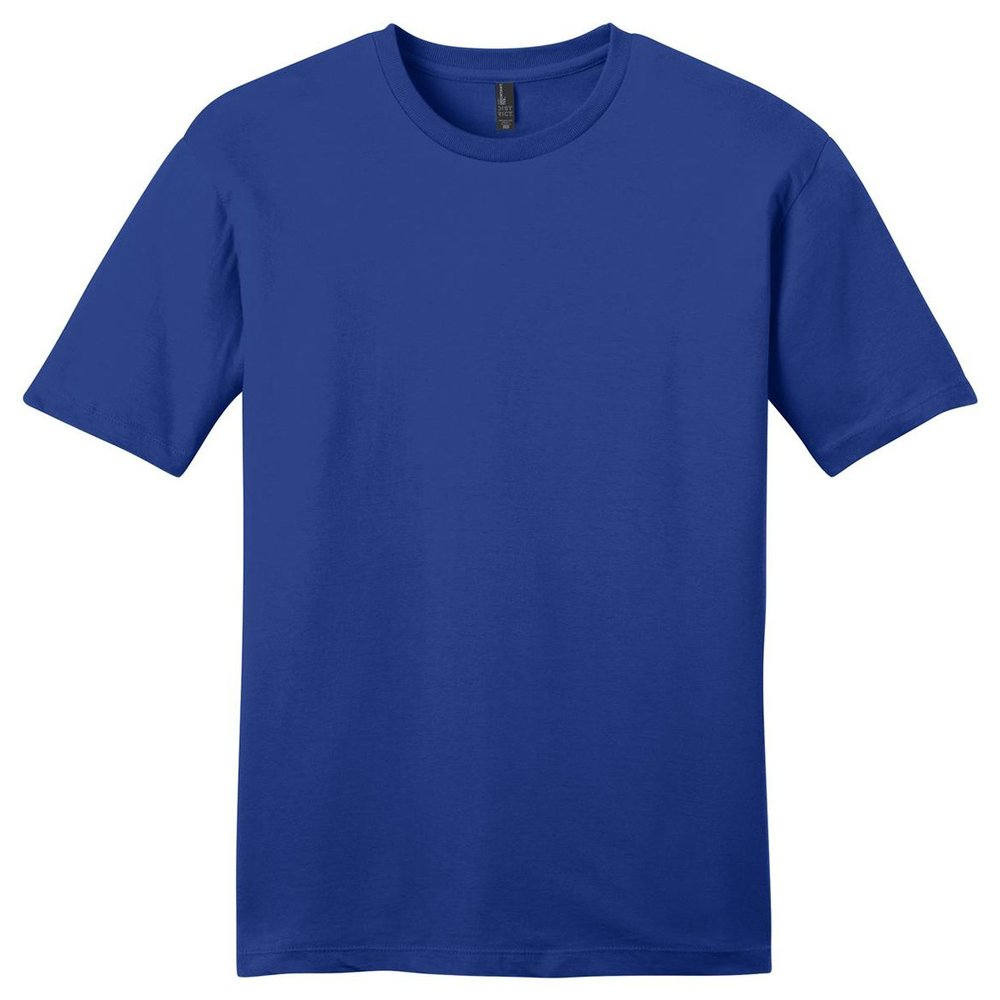 District Men's Short Sleeve Crewneck T-Shirt_Deep Royal_XXXX-Large [Apparel]