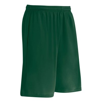 CHAMPRO Unisex-Youth Clutch Basketball Shorts, Forest Green, Large